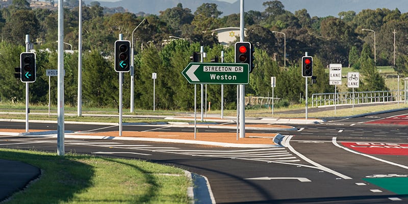 Cotter Road and Streeton Drive Upgrade